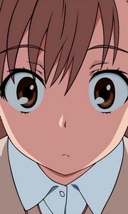 Preview wallpaper misak mikoto, girl, surprise, sweet, form of