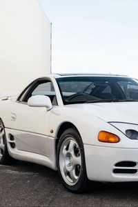 Preview wallpaper mitsubishi 3000gt, mitsubishi, car, white