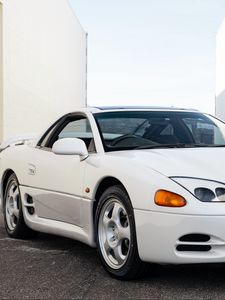 Preview wallpaper mitsubishi 3000gt, mitsubishi, car, white