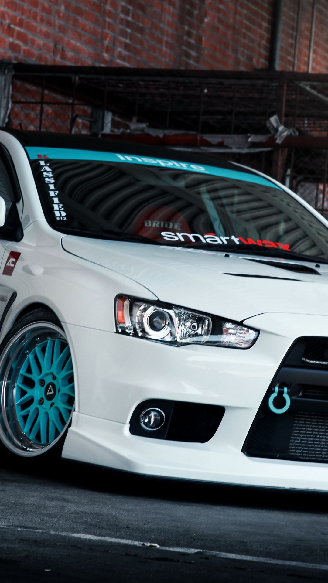 Download wallpaper 1080x1920 mitsubishi lancer, evo x, tune samsung