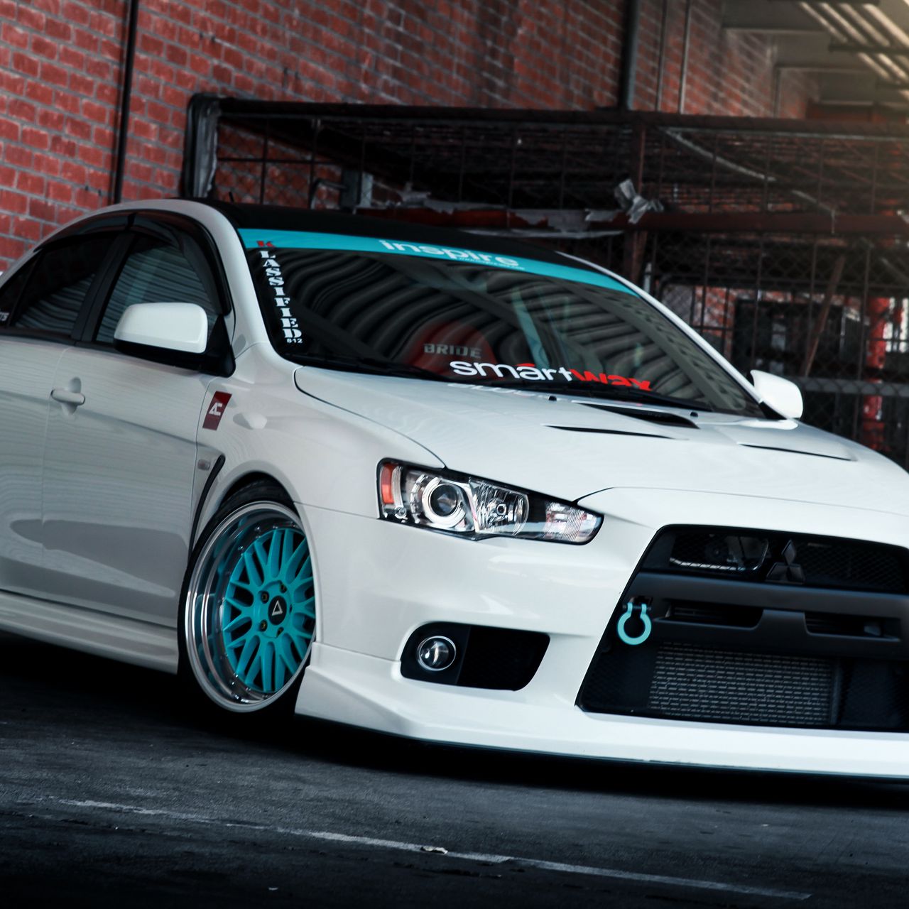 Download wallpaper 1280x1280 mitsubishi lancer, evo x, tune ipad, ipad ...