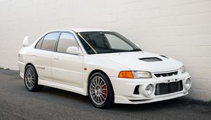 Preview wallpaper mitsubishi lancer, mitsubishi, car, white