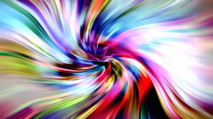 Preview wallpaper mix, multicolored, spinning, rainbow