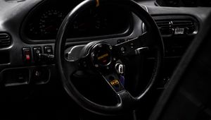 Preview wallpaper momo, steering wheel, car, salon