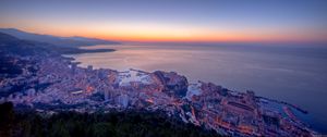 Preview wallpaper monaco, dawn, dusk