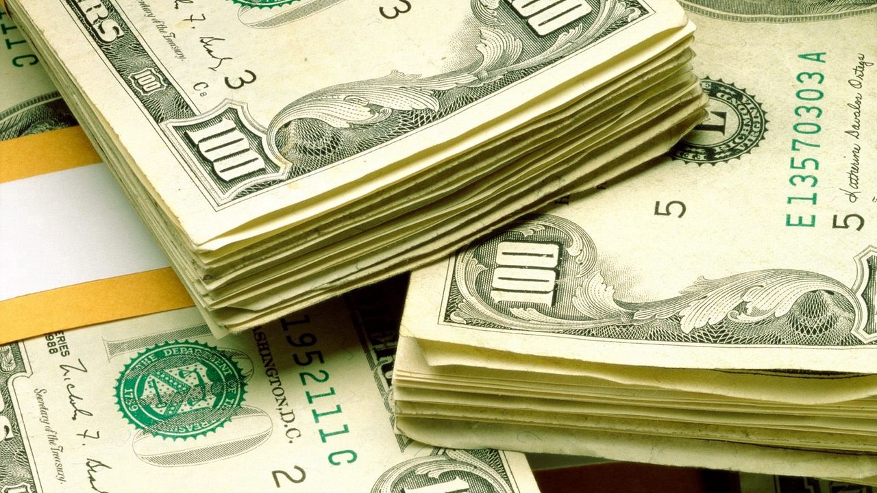 Wallpaper money, bills, dollar, stack