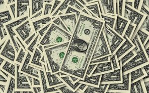 Preview wallpaper money, dollar, dignity, amount, denominations, one, background