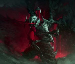 Preview wallpaper monster, warrior, art, dark, armor