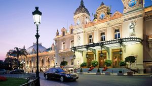 Preview wallpaper monte carlo, monaco, france, building, street, car