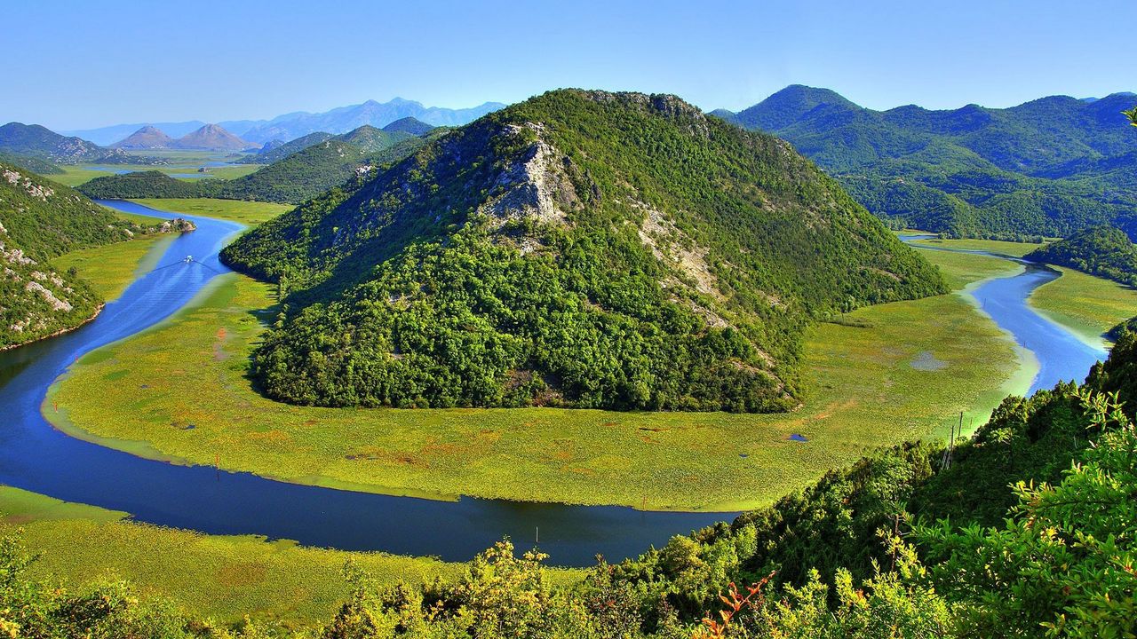 Wallpaper montenegro, skadar, crnojevica river, lake