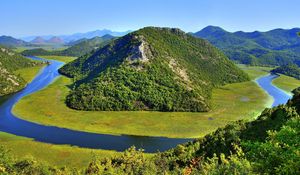 Preview wallpaper montenegro, skadar, crnojevica river, lake