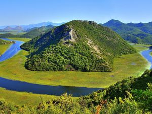 Preview wallpaper montenegro, skadar, crnojevica river, lake