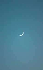 Preview wallpaper month, evening, minimalism
