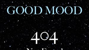 Preview wallpaper mood, 404, error, phrase, inscription, starry sky
