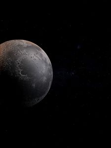 Preview wallpaper moon, ball, space, stars