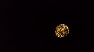 Preview wallpaper moon, branches, black, background
