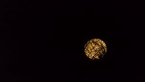 Preview wallpaper moon, branches, black, background