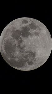 Preview wallpaper moon, craters, black background, planet, bw
