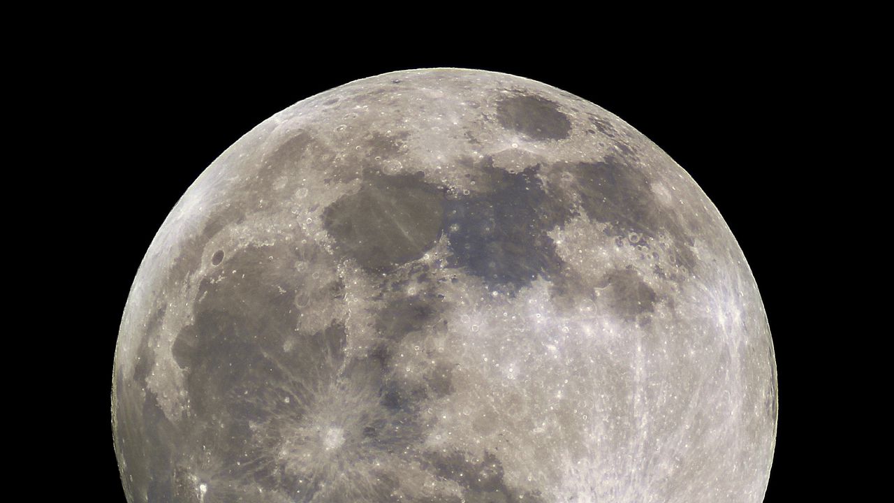 Wallpaper moon, craters, satellite, star, planet, space