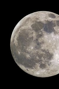Preview wallpaper moon, craters, satellite, star, planet, space