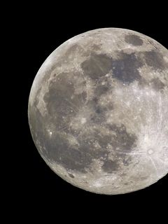 240x320 Wallpaper moon, craters, satellite, star, planet, space