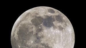 Preview wallpaper moon, craters, satellite, star, planet, space