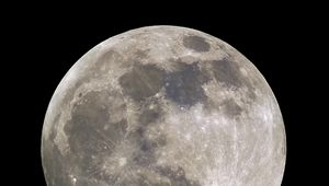 Preview wallpaper moon, craters, satellite, star, planet, space