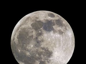 Preview wallpaper moon, craters, satellite, star, planet, space