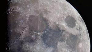 Preview wallpaper moon, craters, space, gray