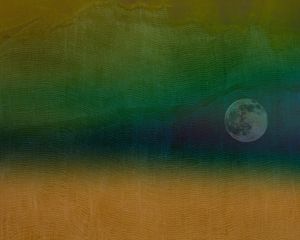 Preview wallpaper moon, fabric, transparent, gradient
