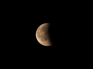 Preview wallpaper moon, full moon, night, dark