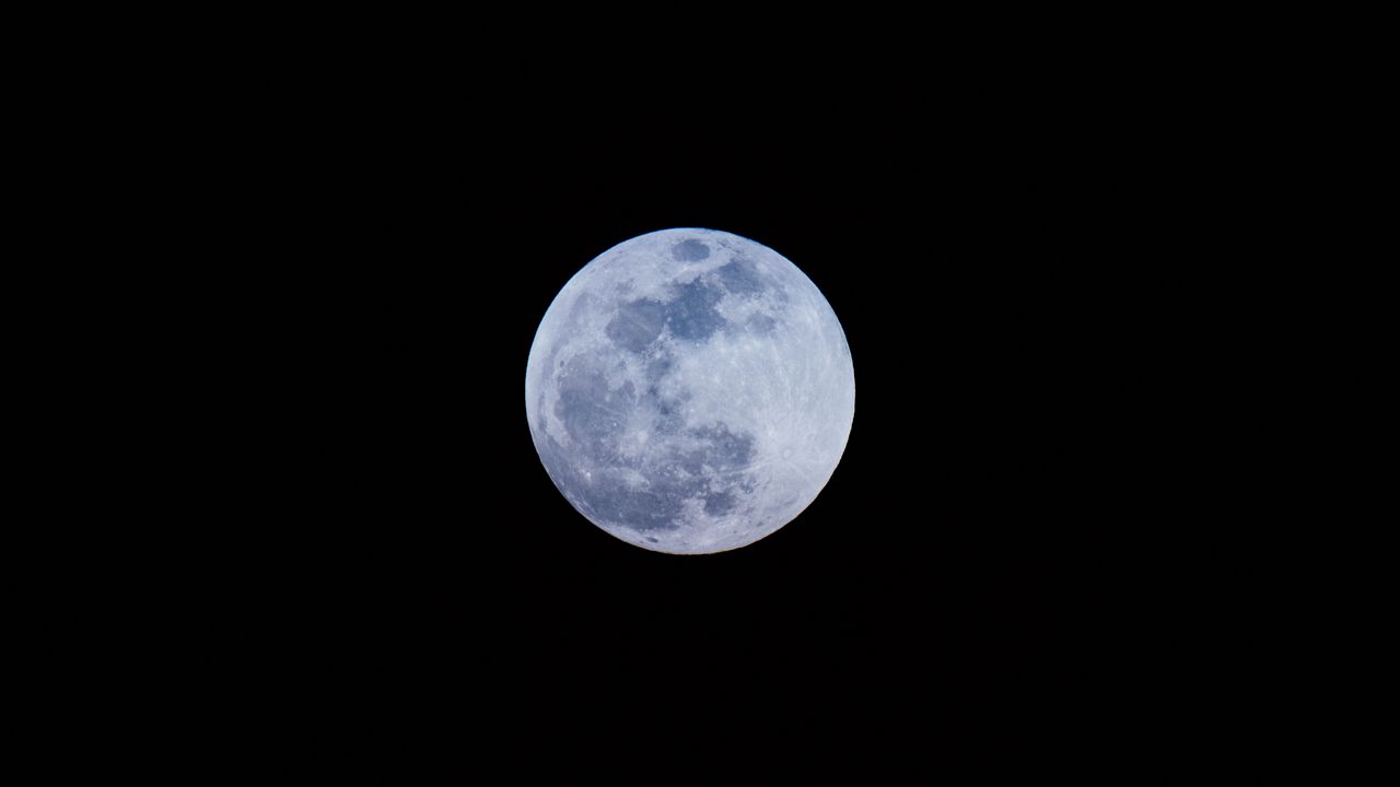 Wallpaper moon, full moon, satellite