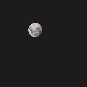Preview wallpaper moon, full moon, sky, dark, night
