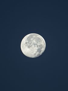 Preview wallpaper moon, full moon, sky, space