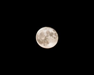 Preview wallpaper moon, full moon, sky, night, dark