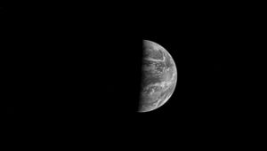 Preview wallpaper moon, full moon, space, shadow, sky