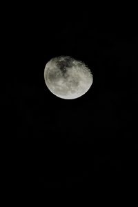 Preview wallpaper moon, night, black, space