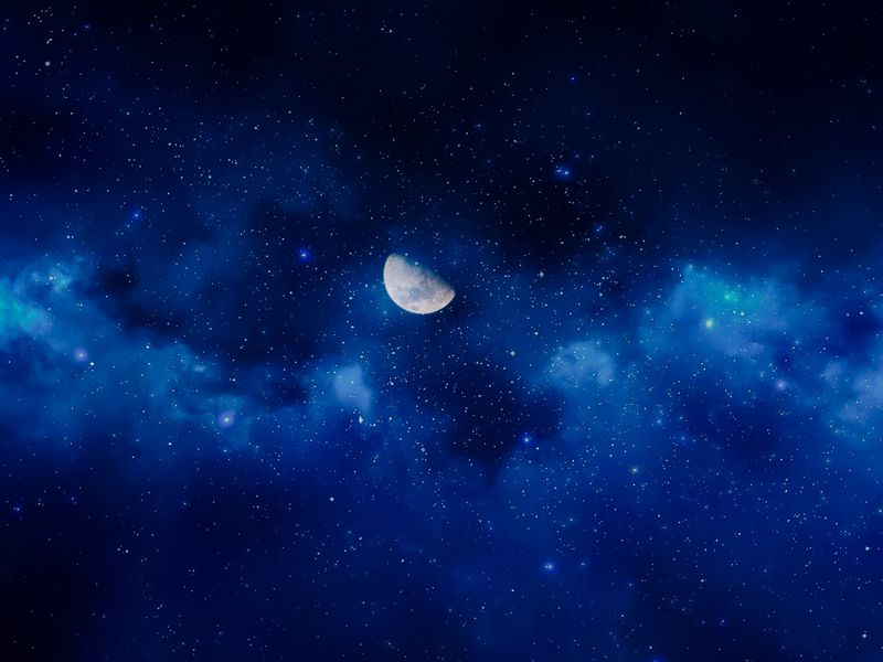 Moon And Star 4k Wallpapers  Wallpaper Cave
