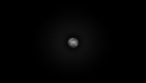 Preview wallpaper moon, planet, black background, sky, night