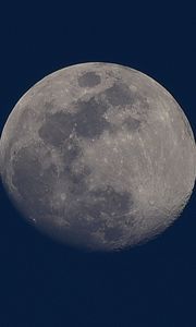 Preview wallpaper moon, planet, telescope image, space