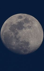 Preview wallpaper moon, planet, telescope image, space