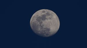 Preview wallpaper moon, planet, telescope image, space