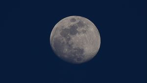 Preview wallpaper moon, planet, telescope image, space