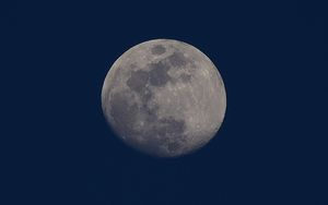 Preview wallpaper moon, planet, telescope image, space