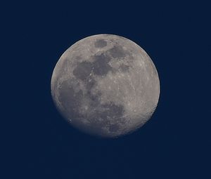Preview wallpaper moon, planet, telescope image, space
