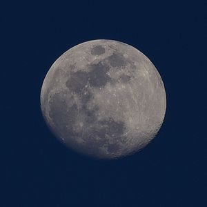 Preview wallpaper moon, planet, telescope image, space