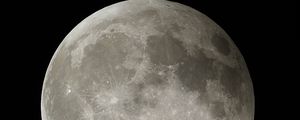 Preview wallpaper moon, satellite, planet, space, dark