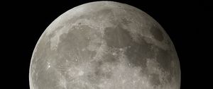 Preview wallpaper moon, satellite, planet, space, dark