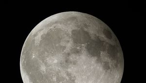 Preview wallpaper moon, satellite, planet, space, dark