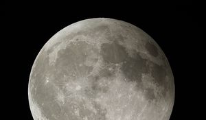 Preview wallpaper moon, satellite, planet, space, dark